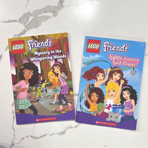 Lego Other - Lego Friends Girls Children Paperback Books 3 4 Reading Leisure Education School